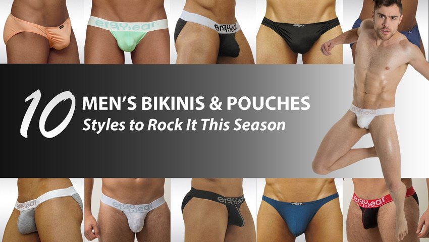 Mens Bikinis and Pouches - Ergowear