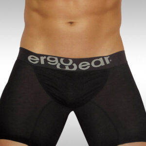 FEEL Modal Long Boxer - Black - Image 1