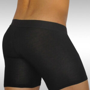 FEEL Modal Long Boxer - Black - Image 4