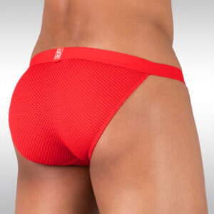 SLK Mesh Bikini - Red - Image 3