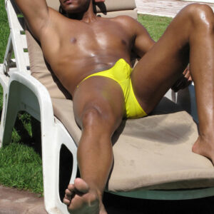 X3D Bikini Swimsuit - Yellow - Image 2