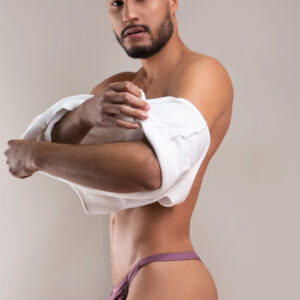 FEEL GR8 Thong - Dusty Pink - Image 4