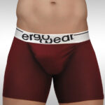 FEEL Modal Long Boxer - Burgundy