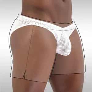 GYM Short - White - Image 6