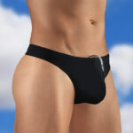 X4D Swim Thong - Black