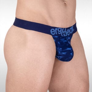 MAX SE Camo G-String - Blue - Image 1