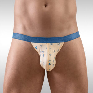 SLK SE Bikini- Peach/Birds - Image 1