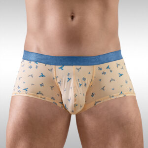 SLK SE Boxer- Peach/Birds - Image 1
